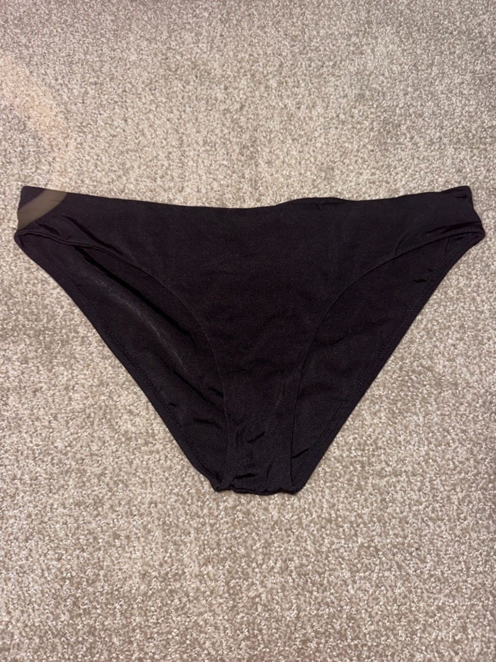 Beach Bunny Black Bikini Bottom - Mid Rise